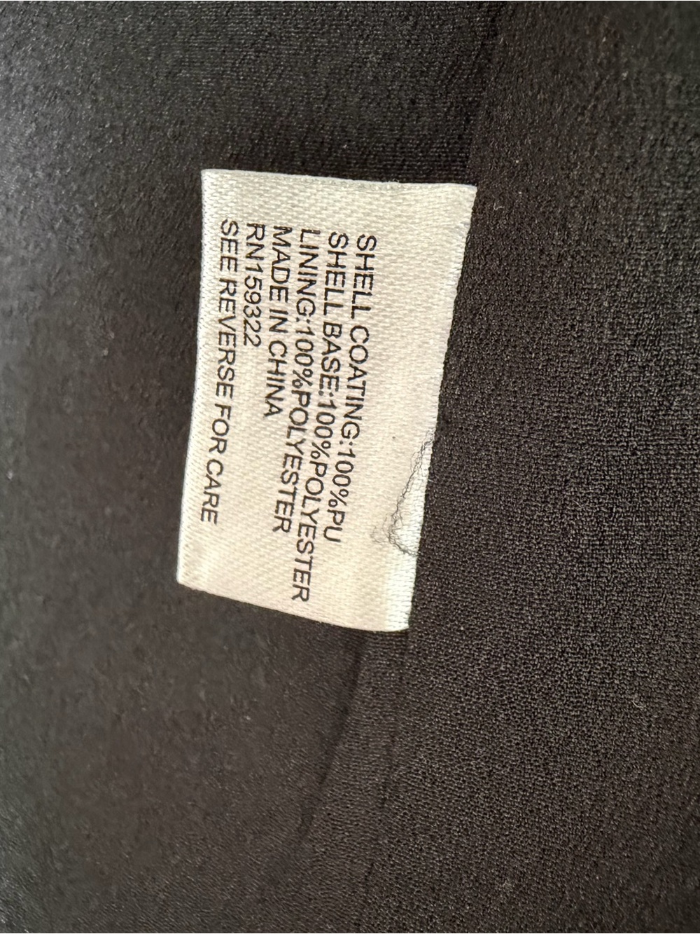 Evereve Double-Breasted Faux Leather Blazer - Camel Brown - Picture 4 of 4